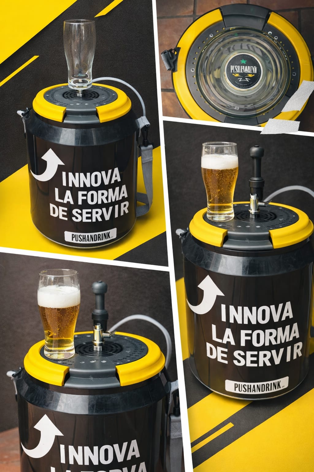 Push & Drink innovando la forma de servir